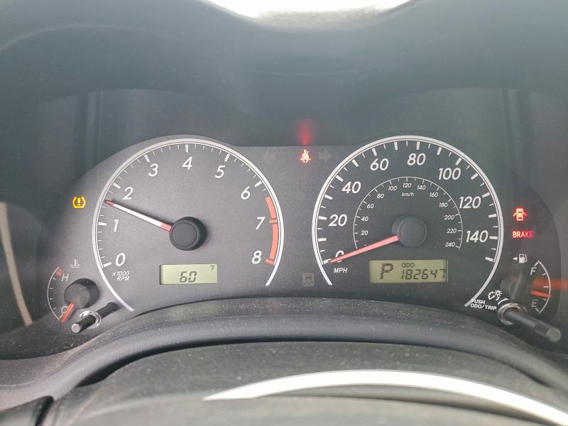 Photo 9 from auction – 2012 TOYOTA COROLLA BA with VIN 2T1BU4EE0CC770394
