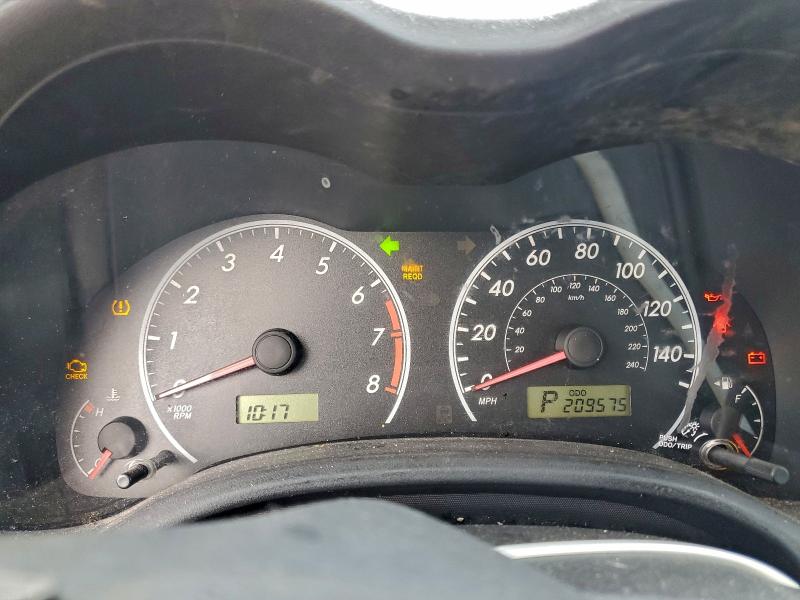 Photo 9 from auction – 2009 TOYOTA COROLLA BA with VIN 1NXBU40E89Z081928