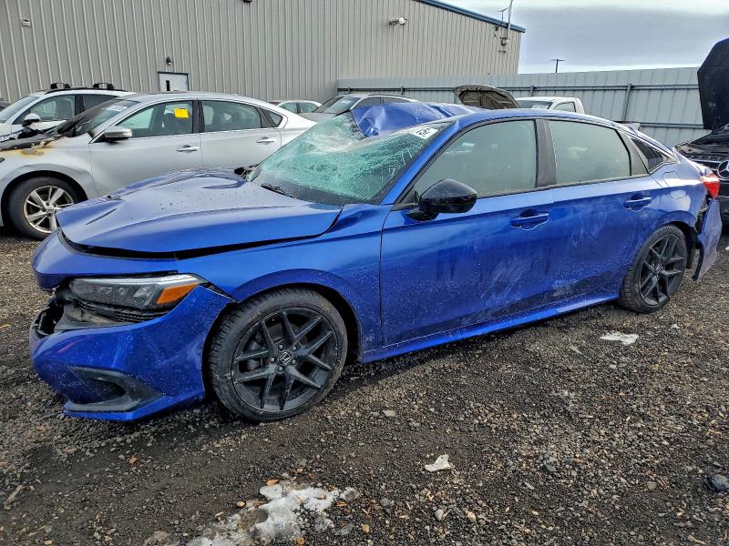 HONDA CIVIC 2022 with VIN 2HGFE2F52NH543123 - Photo from auction