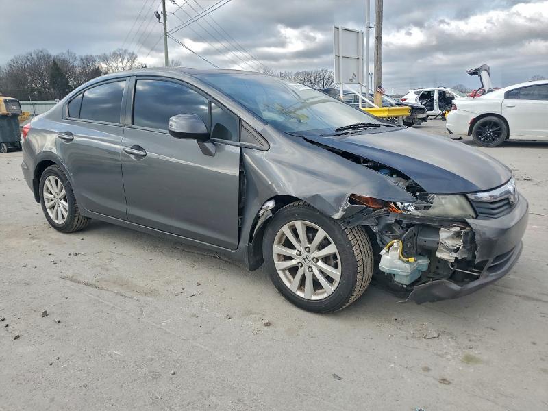 Photo 4 from auction – 2012 HONDA CIVIC EXL with VIN 2HGFB2F98CH510832