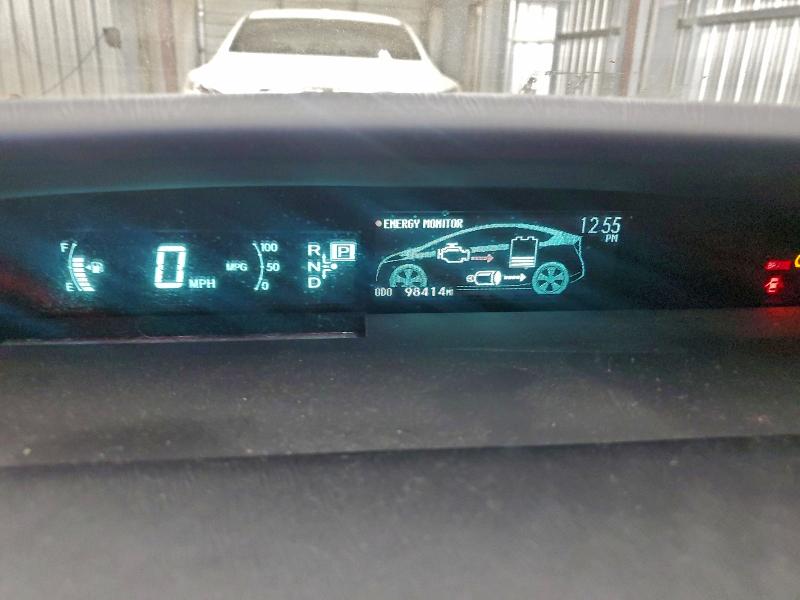 Photo 9 from auction – 2010 TOYOTA PRIUS with VIN JTDKN3DU6A5203004