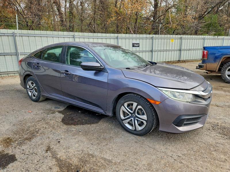 Photo 4 from auction – 2017 HONDA CIVIC LX with VIN 19XFC2F50HE081679
