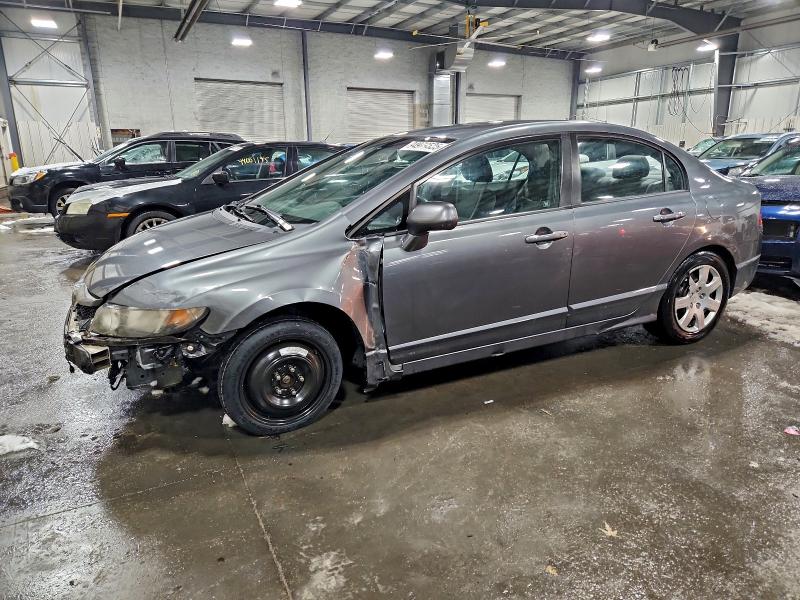 HONDA CIVIC LX 2011 with VIN 19XFA1F58BE000449 - Photo from auction