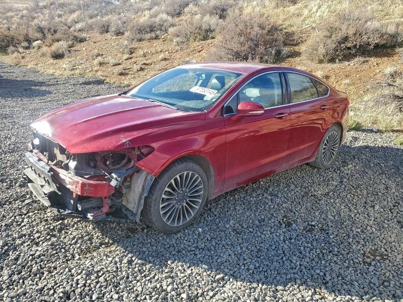 FORD FUSION SE 2017 with VIN 3FA6P0HD7HR157605 - Photo from auction