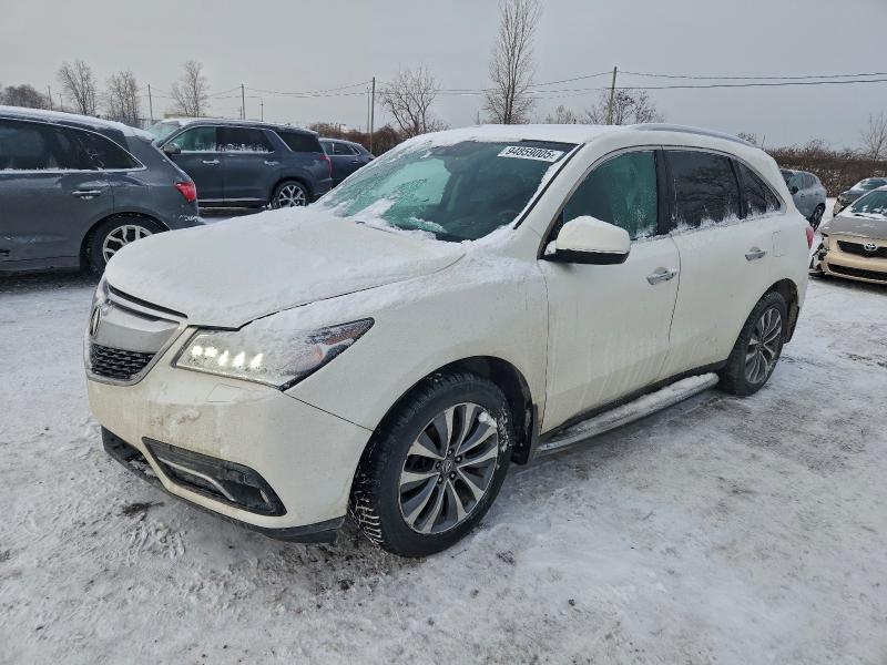 ACURA MDX TECHNO 2014 with VIN 5FRYD4H65EB503778 - Photo from auction