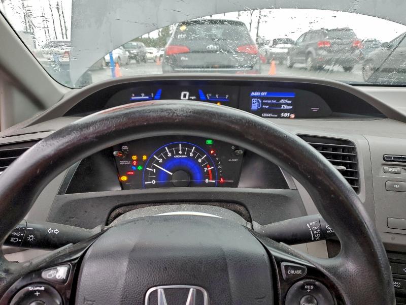 Photo 9 from auction – 2012 HONDA CIVIC HF with VIN 2HGFB2F66CH317956