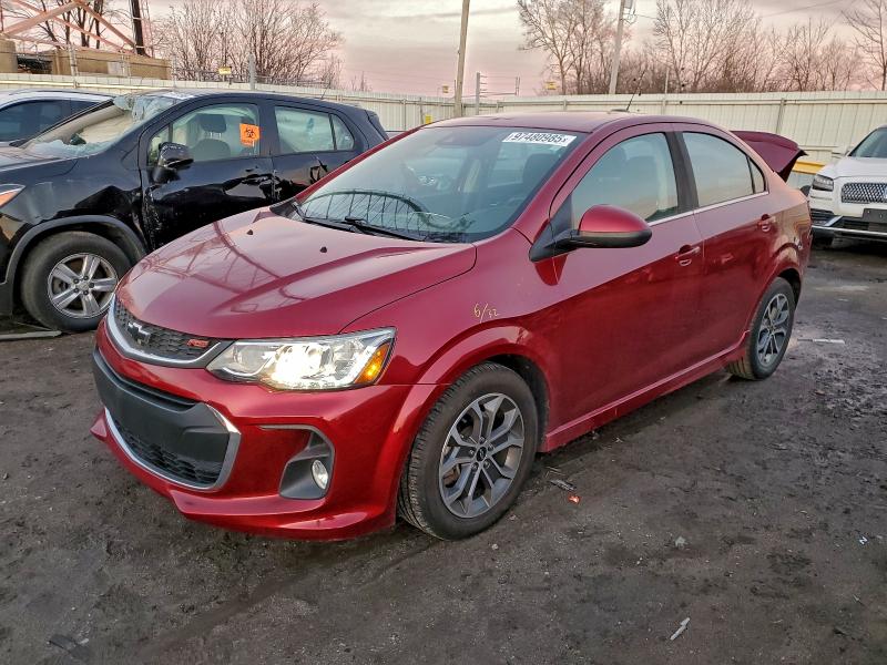CHEVROLET SONIC LT 2018 with VIN 1G1JD5SBXJ4137650 - Photo from auction