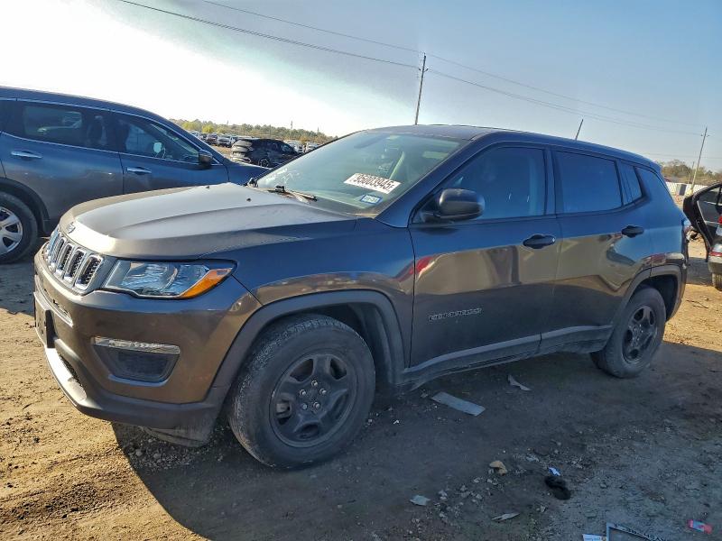 JEEP COMPASS SP 2021 with VIN 3C4NJCAB7MT526669 - Photo from auction