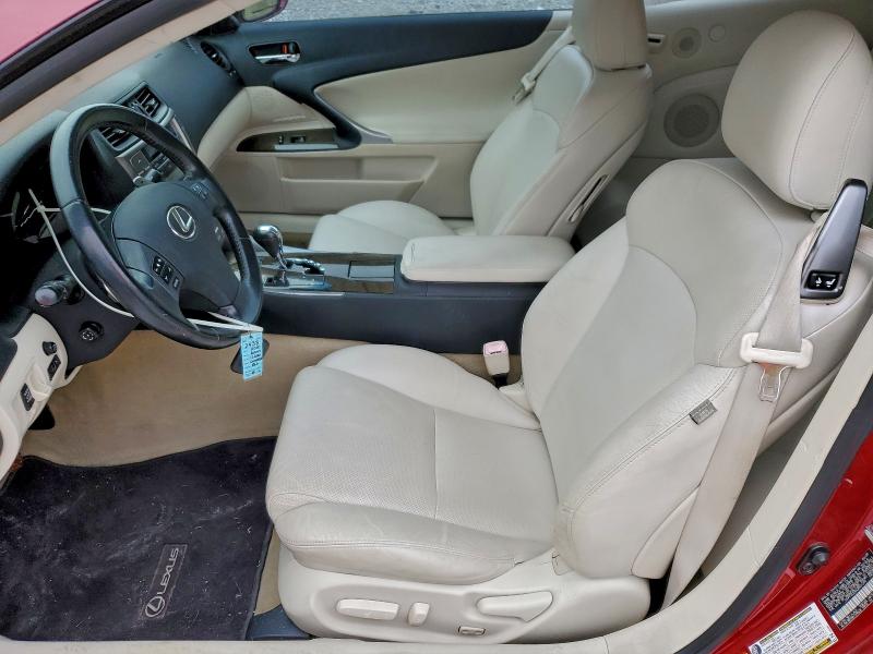 Photo 7 from auction – 2010 LEXUS IS 250 with VIN JTHFF2C25A2501049