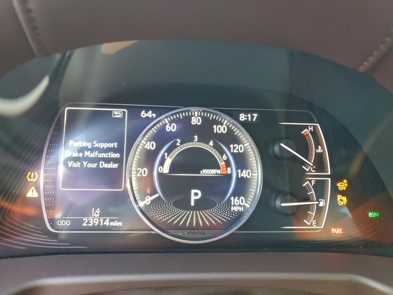 Photo 9 from auction – 2020 LEXUS ES 350 with VIN 58ADZ1B11LU078873
