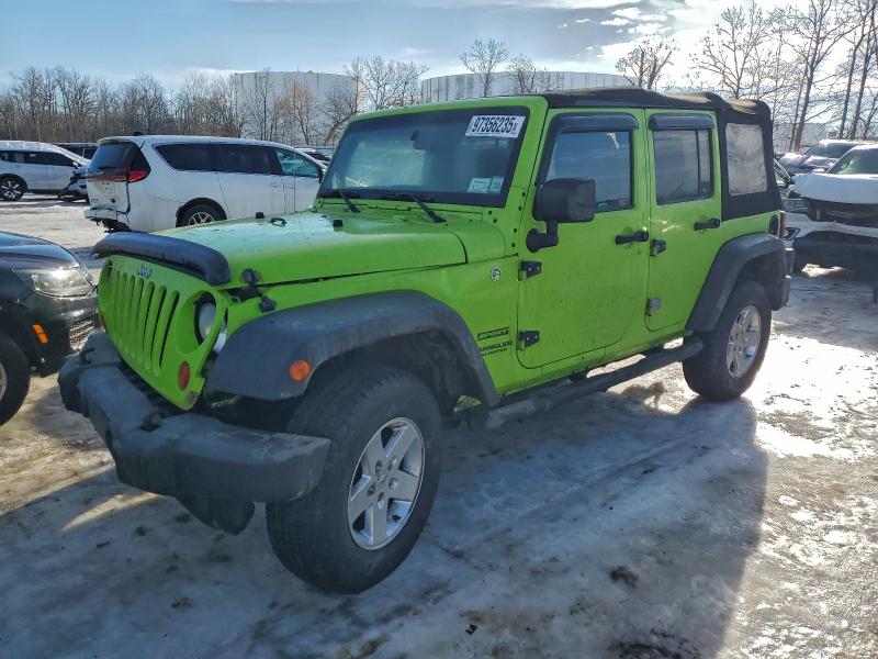 JEEP WRANGLER U 2012 with VIN 1C4BJWDGXCL240739 - Photo from auction