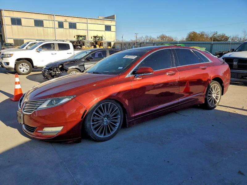 LINCOLN MKZ 2014 with VIN 3LN6L2GK2ER806591 - Photo from auction