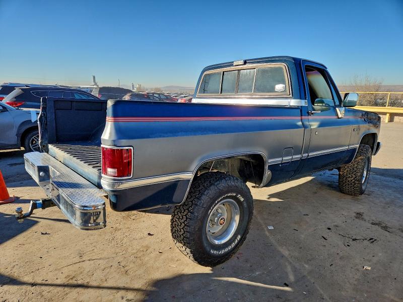 Photo 3 from auction – 1986 CHEVROLET K10 with VIN 1GCEK14H7GF374358