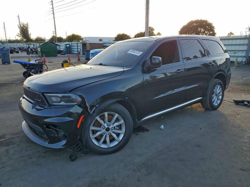 DODGE DURANGO PU 2021 with VIN 1C4SDJFT7MC724356 - Photo from auction