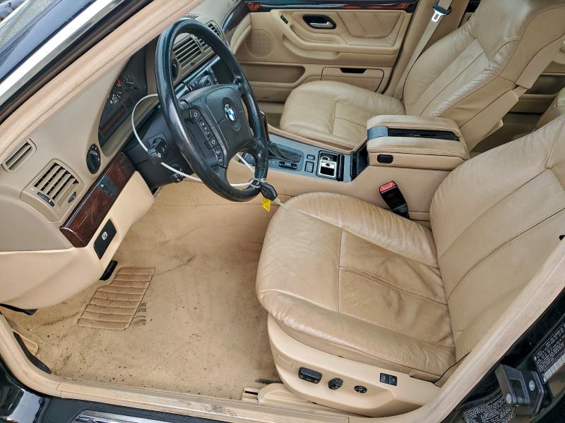 Photo 7 from auction – 2000 BMW 740 IL with VIN WBAGH8340YDP16824
