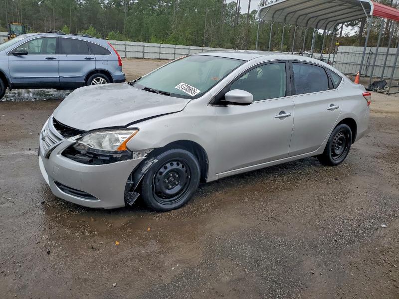 NISSAN SENTRA S 2015 with VIN 3N1AB7AP5FY249818 - Photo from auction