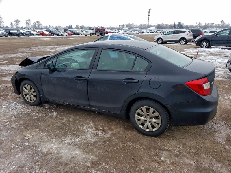 Photo 2 from auction – 2012 HONDA CIVIC LX with VIN 2HGFB2F41CH049865