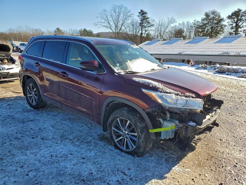 Photo 4 from auction – 2017 TOYOTA HIGHLANDER with VIN 5TDJZRFH8HS459474