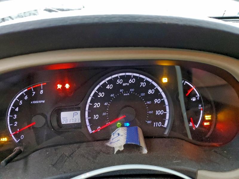 Photo 9 from auction – 2011 TOYOTA SIENNA with VIN 5TDZK3DC5BS168997