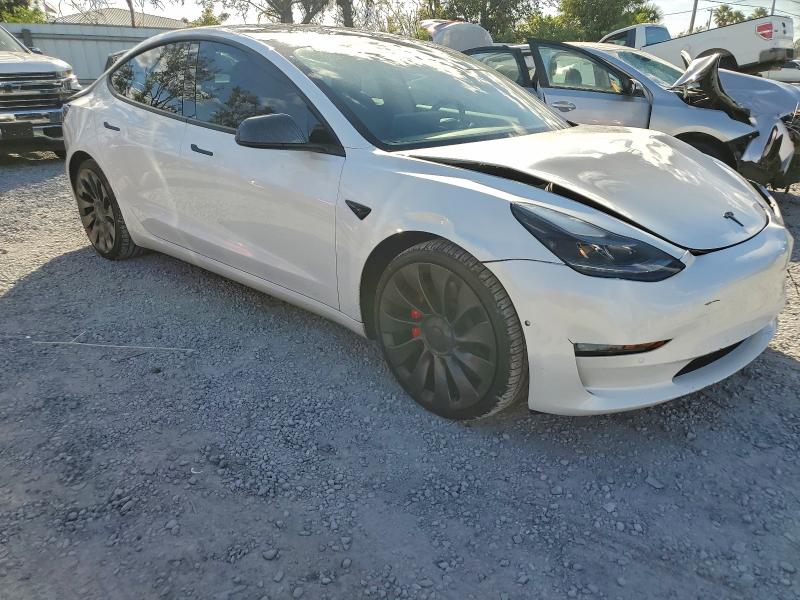 Photo 4 from auction – 2021 TESLA MODEL 3 with VIN 5YJ3E1EC4MF049457