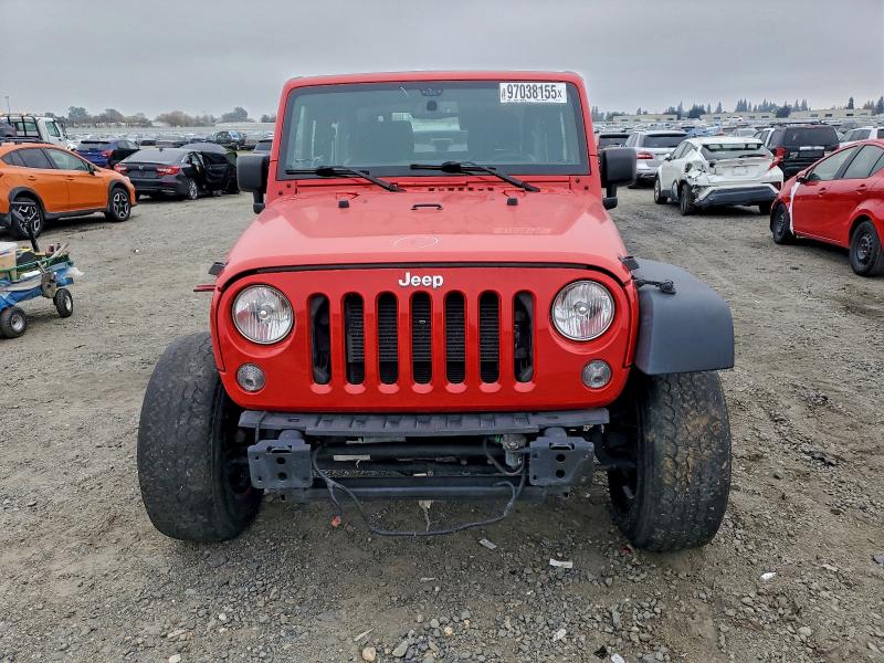 Photo 5 from auction – 2017 JEEP WRANGLER S with VIN 1C4AJWAG2HL502146