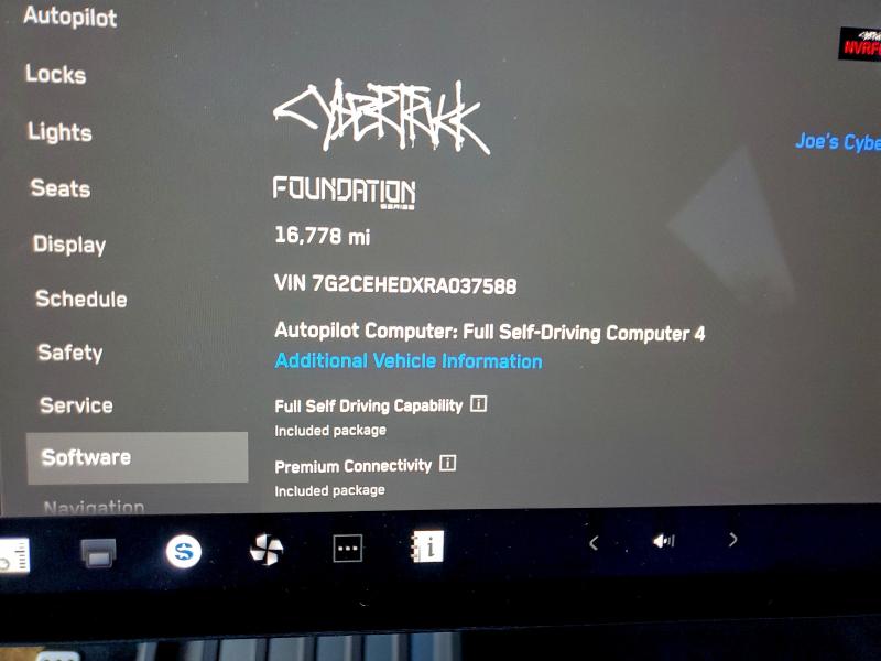 Photo 9 from auction – 2024 TESLA CYBERTRUCK with VIN 7G2CEHEDXRA037588
