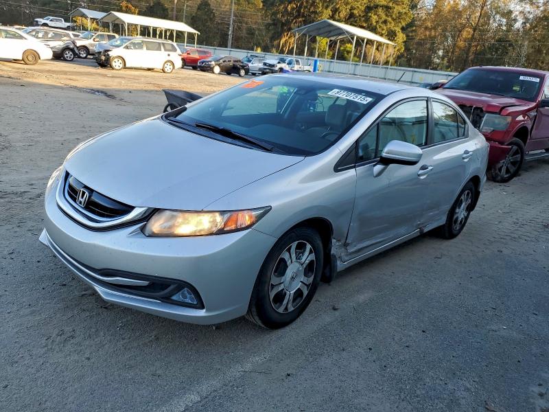 HONDA CIVIC HYBR 2014 with VIN 19XFB4F22EE000553 - Photo from auction