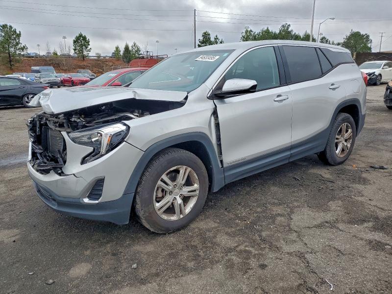 GMC TERRAIN SL 2018 with VIN 3GKALMEV8JL342036 - Photo from auction