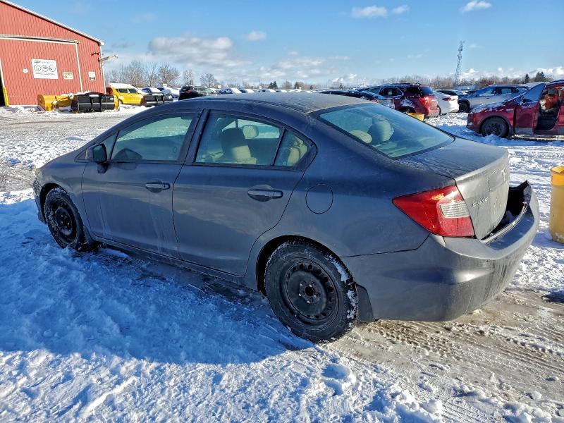 Photo 2 from auction – 2012 HONDA CIVIC LX with VIN 2HGFB2F49CH106541