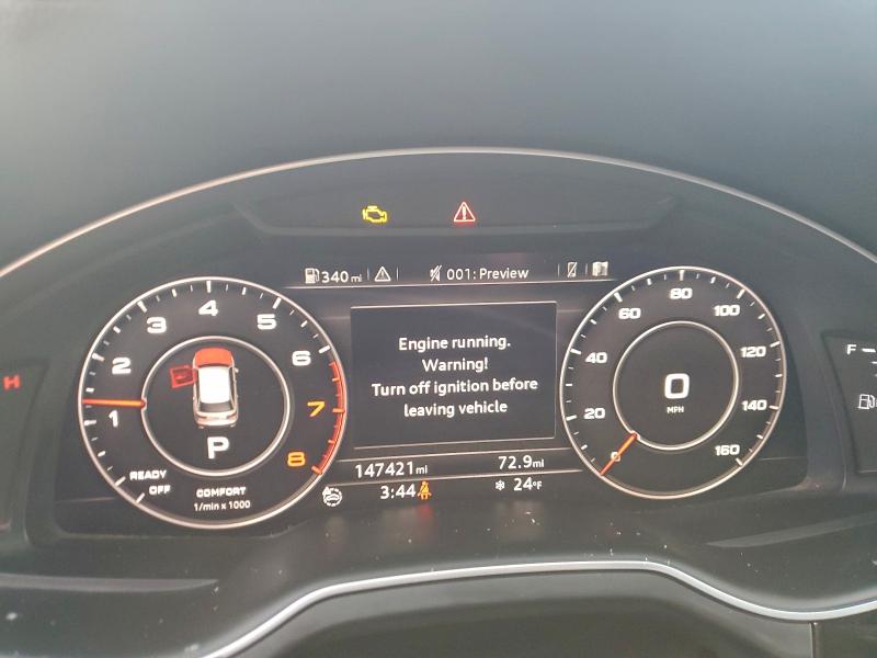 Photo 9 from auction – 2017 AUDI Q7 PREMIUM with VIN WA1LAAF74HD017709