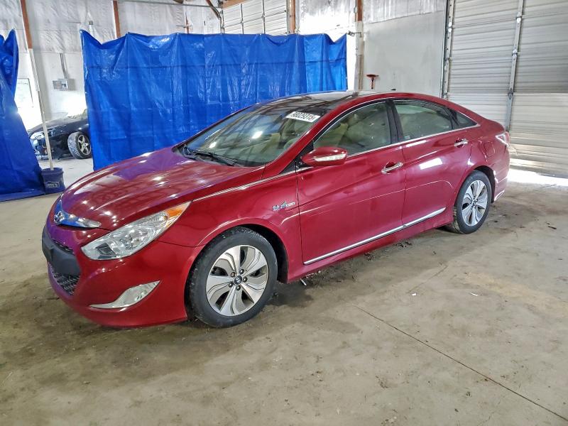 HYUNDAI SONATA 2014 with VIN KMHEC4A42EA112933 - Photo from auction