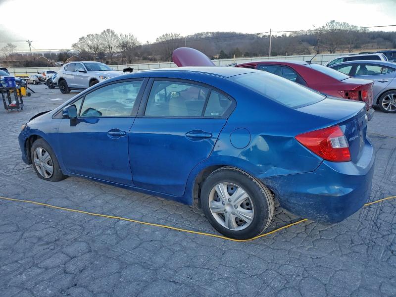 Photo 2 from auction – 2012 HONDA CIVIC LX with VIN 19XFB2F54CE032335