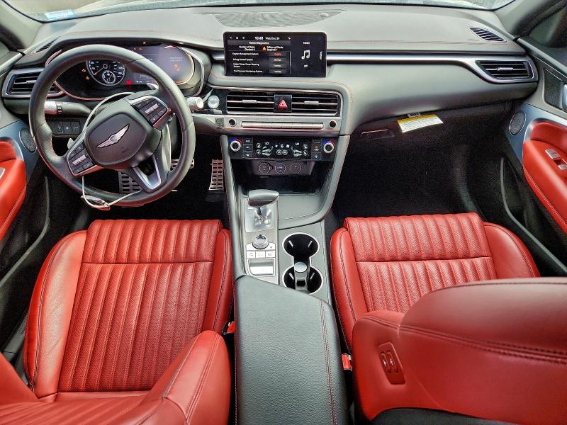 Photo 8 from auction – 2024 GENESIS G70 with VIN KMTG34SC6RU137469