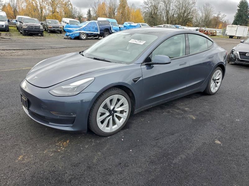 TESLA MODEL 3 2022 with VIN 5YJ3E1EA6NF370979 - Photo from auction