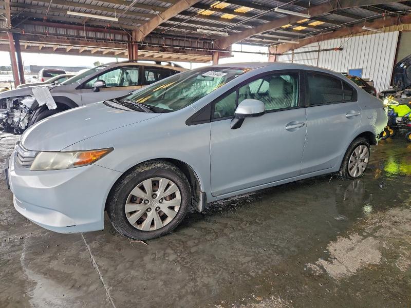 HONDA CIVIC LX 2012 with VIN 2HGFB2F50CH535334 - Photo from auction
