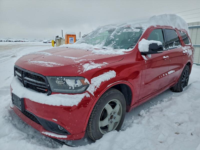 DODGE DURANGO LI 2016 with VIN 1C4RDJDGXGC449641 - Photo from auction