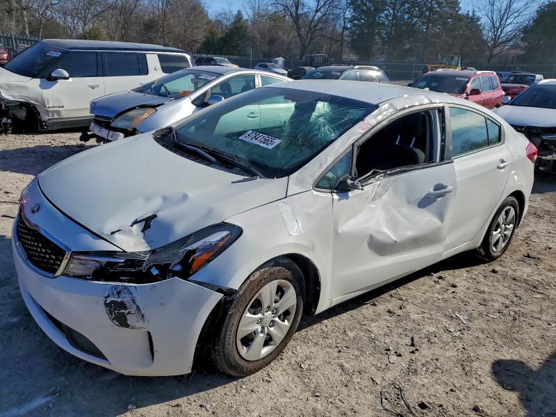 KIA FORTE LX 2018 with VIN 3KPFK4A70JE229133 - Photo from auction