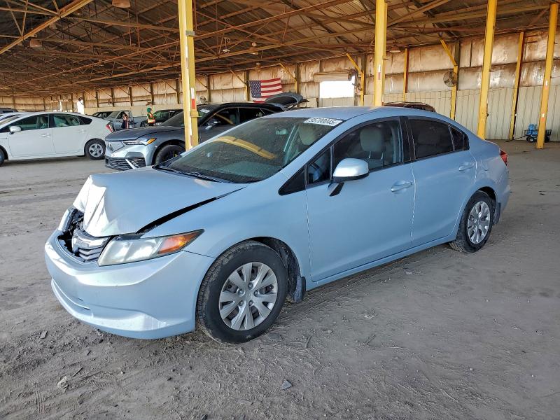 HONDA CIVIC LX 2012 with VIN 2HGFB2F59CH572270 - Photo from auction