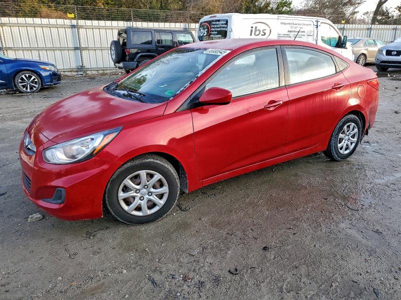 HYUNDAI ACCENT GLS 2014 with VIN KMHCT4AE2EU641278 - Photo from auction