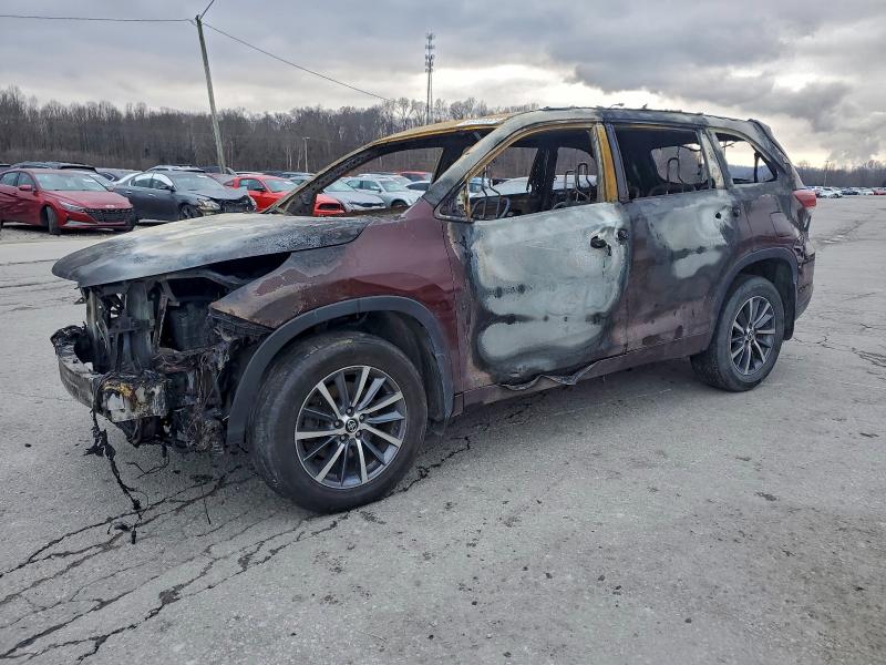 TOYOTA HIGHLANDER 2018 with VIN 5TDJZRFH4JS497371 - Photo from auction