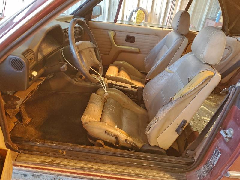 Photo 7 from auction – 1990 BMW 325 IC AUT with VIN WBABB2319LEC22532