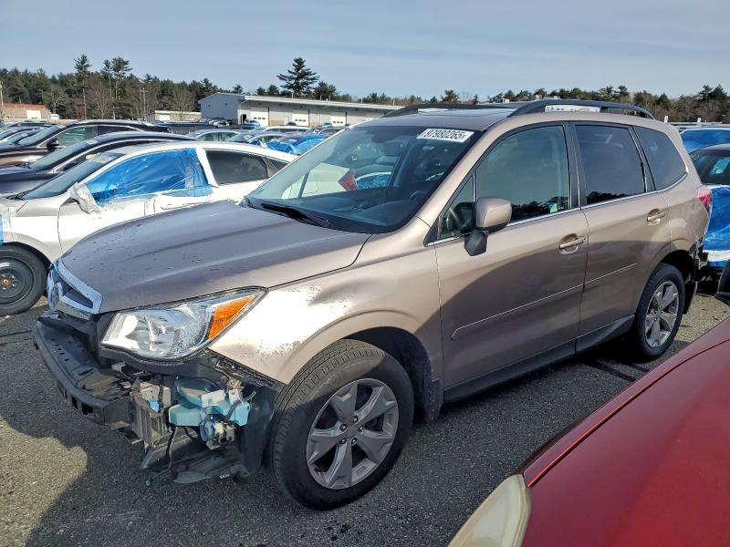 SUBARU FORESTER 2 2016 with VIN JF2SJARC5GH438356 - Photo from auction
