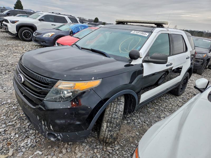 FORD EXPLORER P 2014 with VIN 1FM5K8AR5EGB37991 - Photo from auction