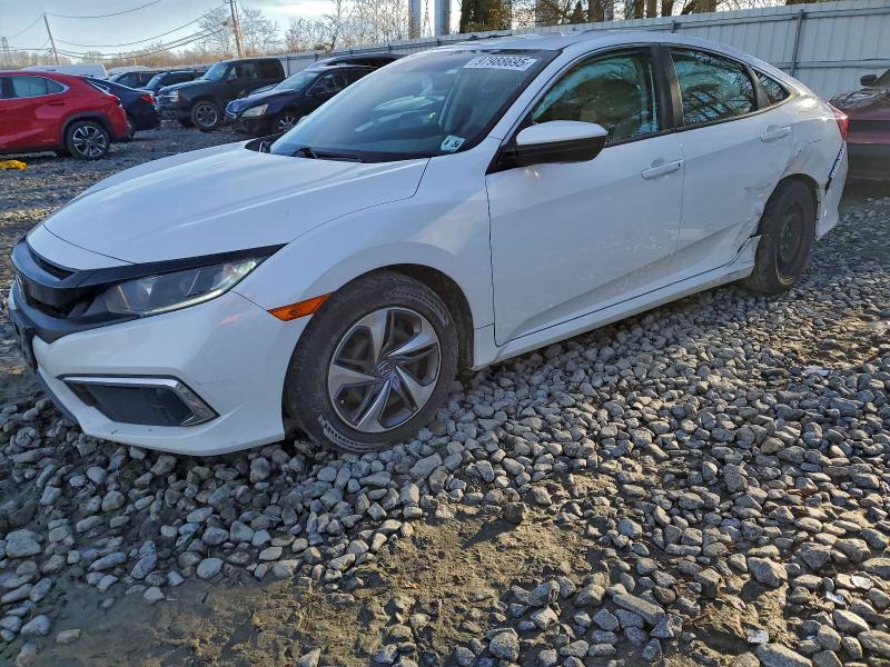 HONDA CIVIC LX 2019 with VIN 2HGFC2F6XKH588238 - Photo from auction