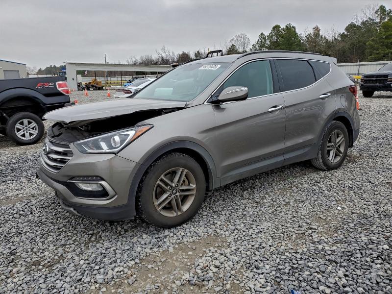 HYUNDAI SANTA FE S 2018 with VIN 5NMZU3LB0JH076233 - Photo from auction