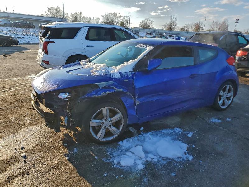 HYUNDAI VELOSTER 2014 with VIN KMHTC6AD9EU184701 - Photo from auction