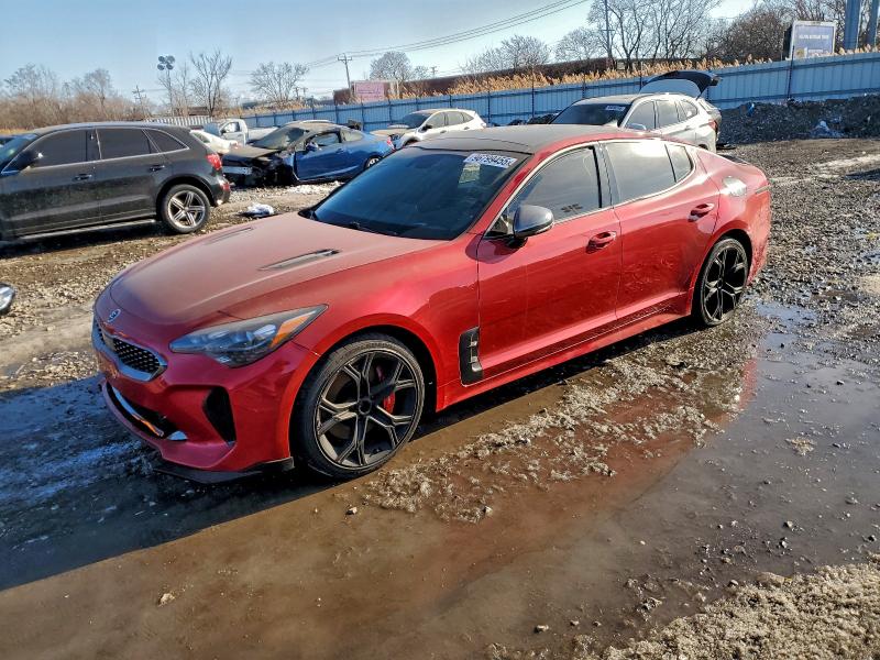 KIA STINGER GT 2018 with VIN KNAE55LC1J6016861 - Photo from auction
