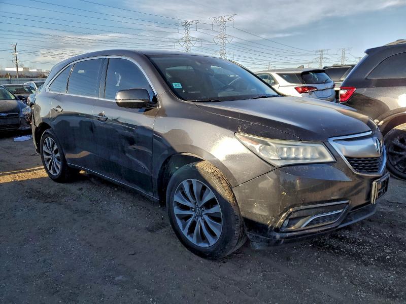 Photo 4 from auction – 2014 ACURA MDX TECHNO with VIN 5FRYD4H47EB020288
