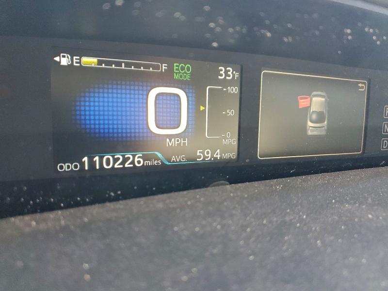 Photo 9 from auction – 2016 TOYOTA PRIUS with VIN JTDKARFU2G3014513