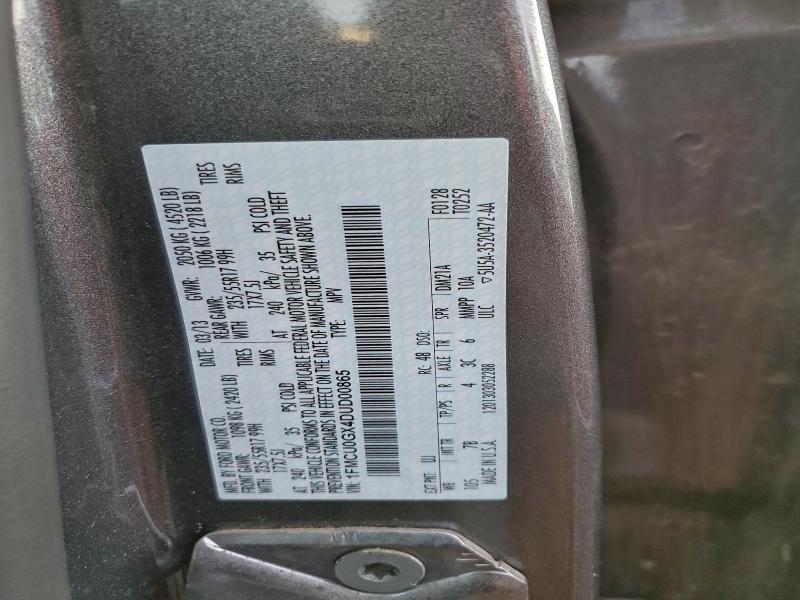 Photo 14 from auction – 2013 FORD ESCAPE SE with VIN 1FMCU0GX4DUD00865